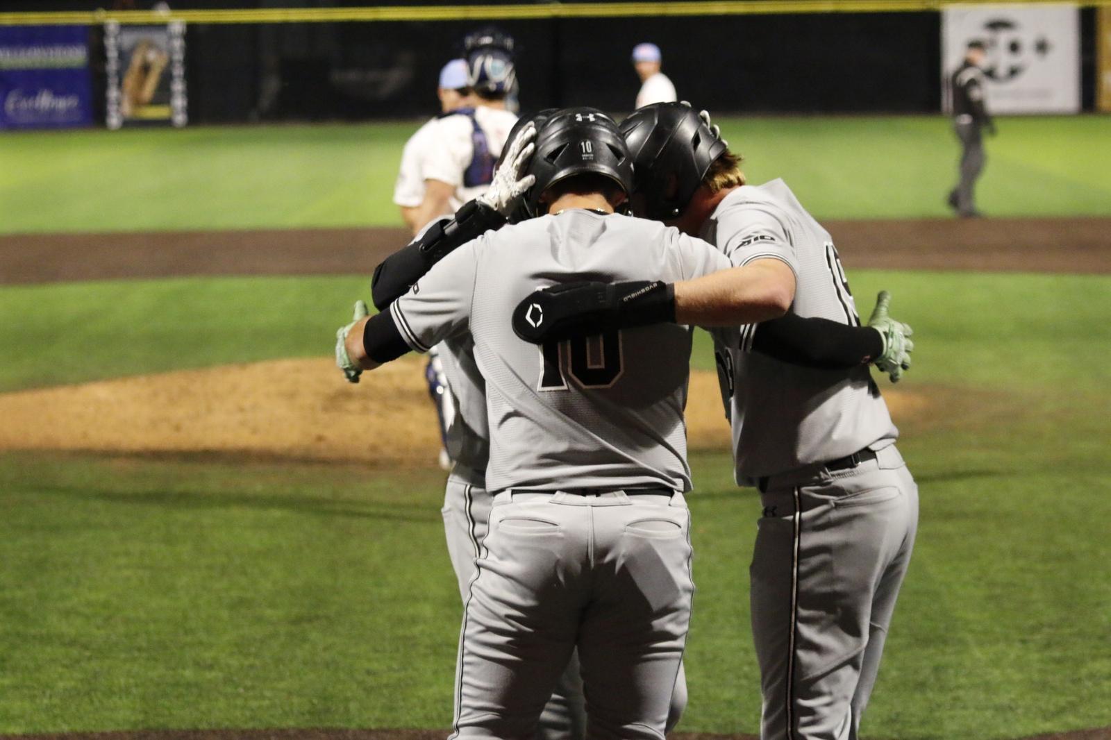 DavidsonBASE's tweet card. TYSONS, Va. — A five-run seventh inning — featuring Chris Schuchart's two-run double and Jack Cotrone's three-run home run — propelled the fourth-seeded Davi...