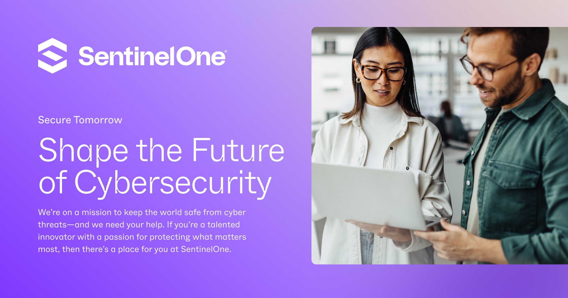 stonepwn3000's tweet card. Take a look at the open positions at SentinelOne. We're dedicated to defending enterprises across endpoints, containers, cloud workloads, and IoT devices in a single cybersecurity platform.