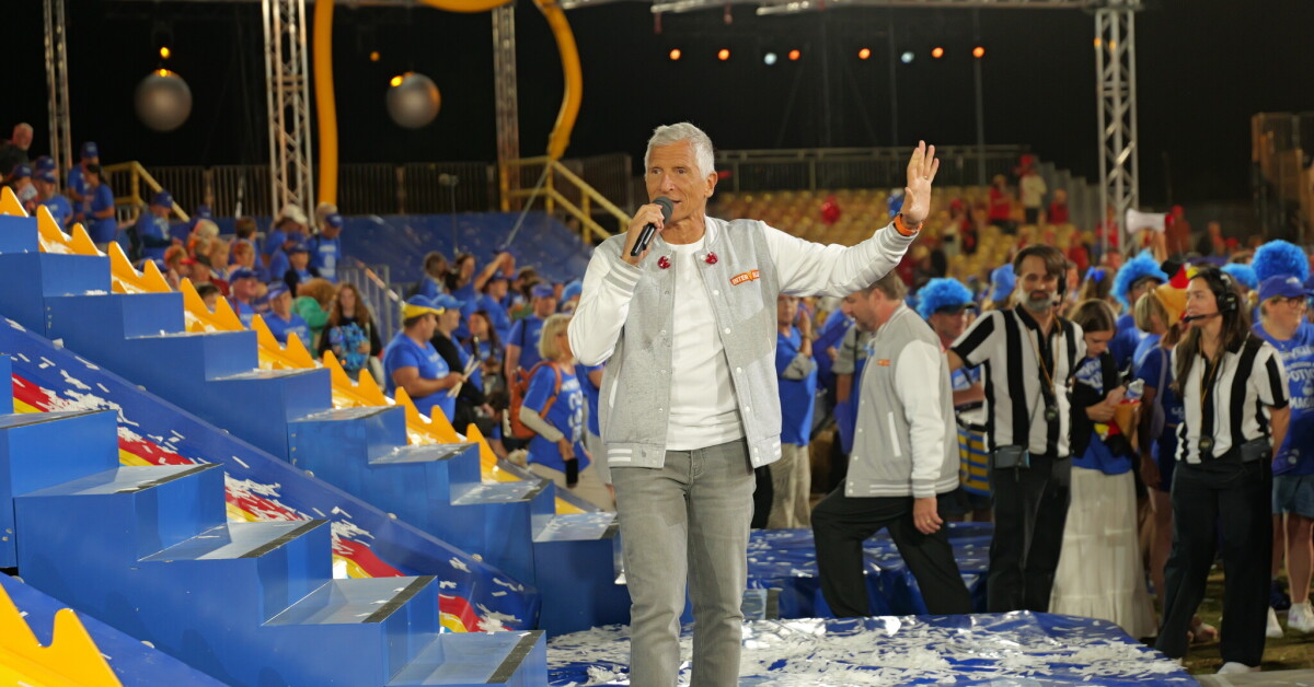 lp_ecrans's tweet card. Audiences TV : « Intervilles » remonte pour sa finale