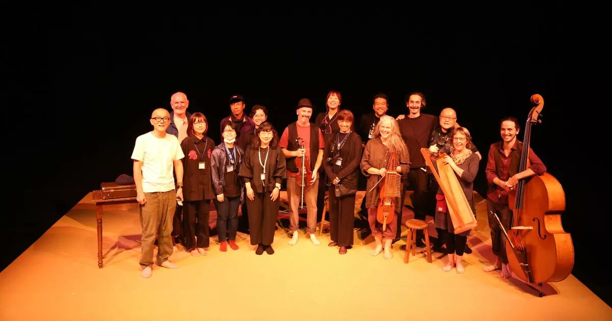 DGStandard's tweet card. Bird Theatre will be based at the CatStrand in New Galloway for the next fortnight to work on Tom Pow's Towa Mura.