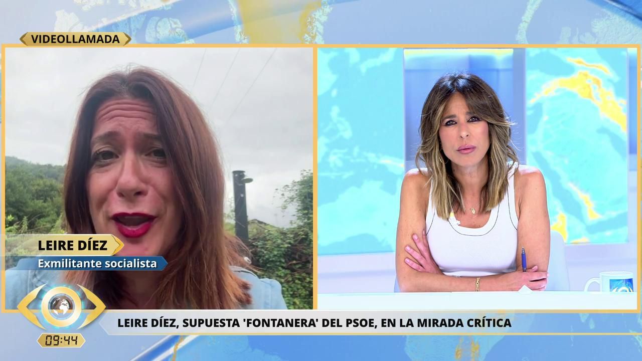 miradacriticat5's tweet card. El cerco se estrecha sobre Leire Díez . La Fiscalía respalda ahora que se la investigue por cuatro posibles delitos : revelación de secretos, estafa