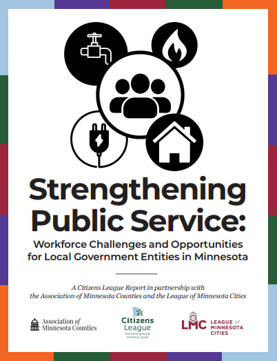 CitizensLeague's tweet card. Watch our latest Interconnected webinar exploring the findings of “Strengthening Public Service in Minnesota,” a new report from the Citizens League that examines the challenges and opportunities...