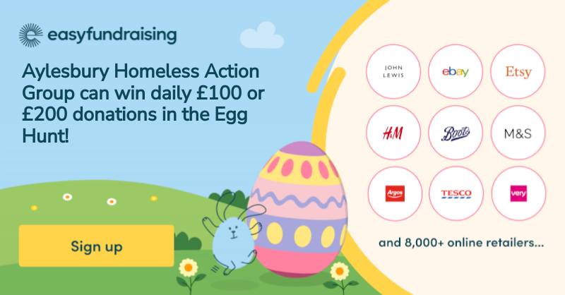AhagInfo's tweet card. Help Aylesbury Homeless Action Group raise free funds today by shopping online via easyfundraising.org.uk. Shop at no extra cost and raise free donations for Towcestrians Sports Club