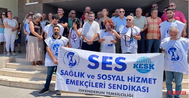 CEMREGAZETES's tweet card. Hatay/ İskenderun’da geçtiğimiz Salı sabahı (22 Temmuz 2025), İskenderun Devlet Hastanesi’nde bir grup tarafından gerçekleştirilen saldırıda sağlık emekçisi yumruklanarak darp edildi.