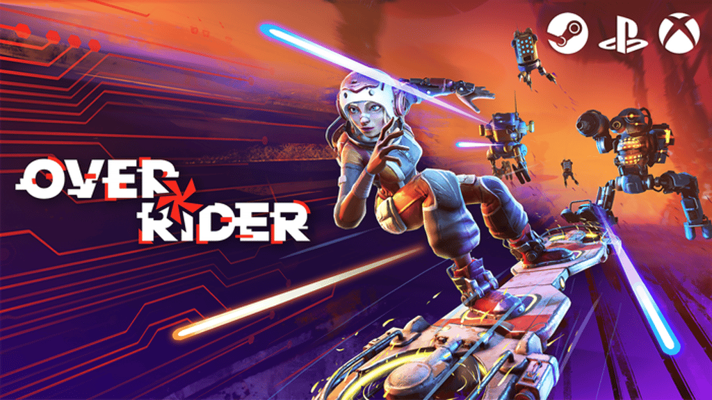 Studio_VDS's tweet card. Blast through a world overrun by machines in a modern hoverboarding adventure inspired by the classics.