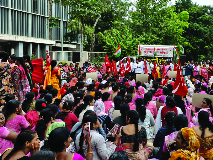 MPDNUT's tweet card. The New Socialist Alternative (NSA) in Pune city, India, took part in the rally organized as part of the one-day general strike held on 9 July 2025. The NSA-linked union, Shramik Hakk Andolan, also...