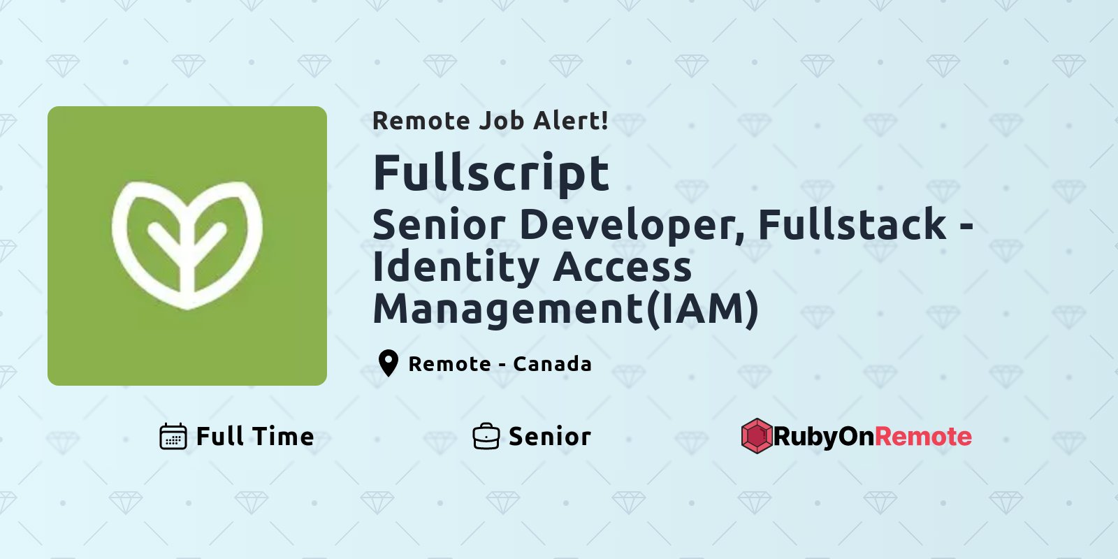 RubyOnRemote's tweet card. Find curated remote ruby jobs in one place. Join the remote work force.