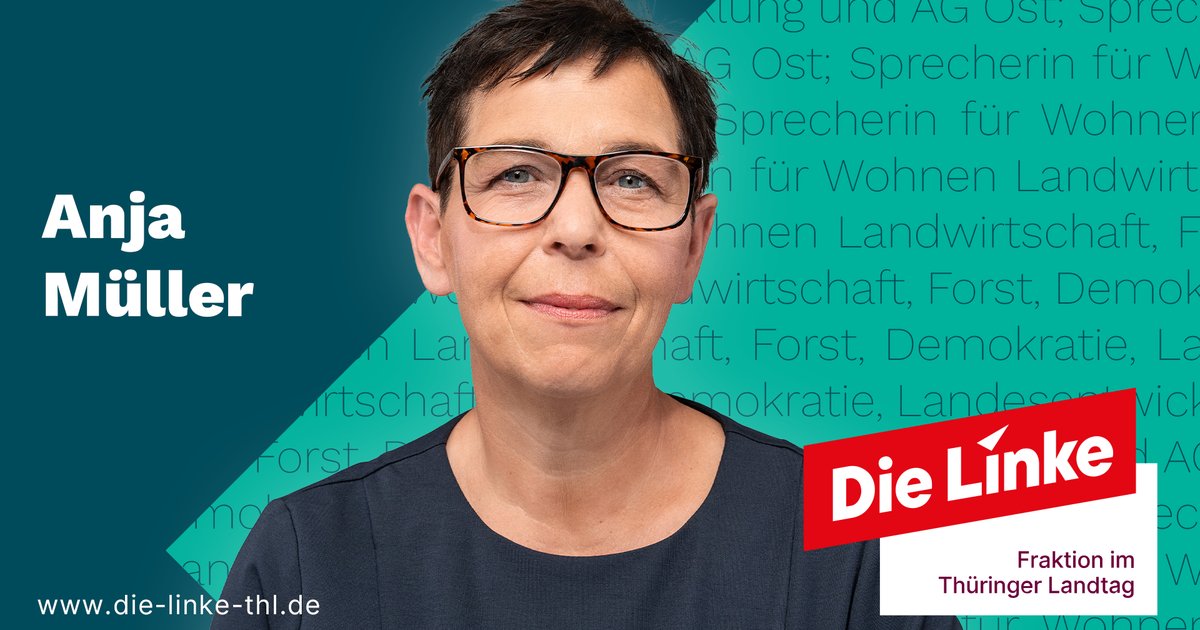 Linke_Thl's tweet card. „Die Wohngeldreform 2025 greift zu kurz. Eine pauschale Erhöhung um 30 Euro reicht nicht aus, um steigende Mieten wirksam abzufedern. Das Grundproblem liegt in den starren Pauschalierungsregeln, die...