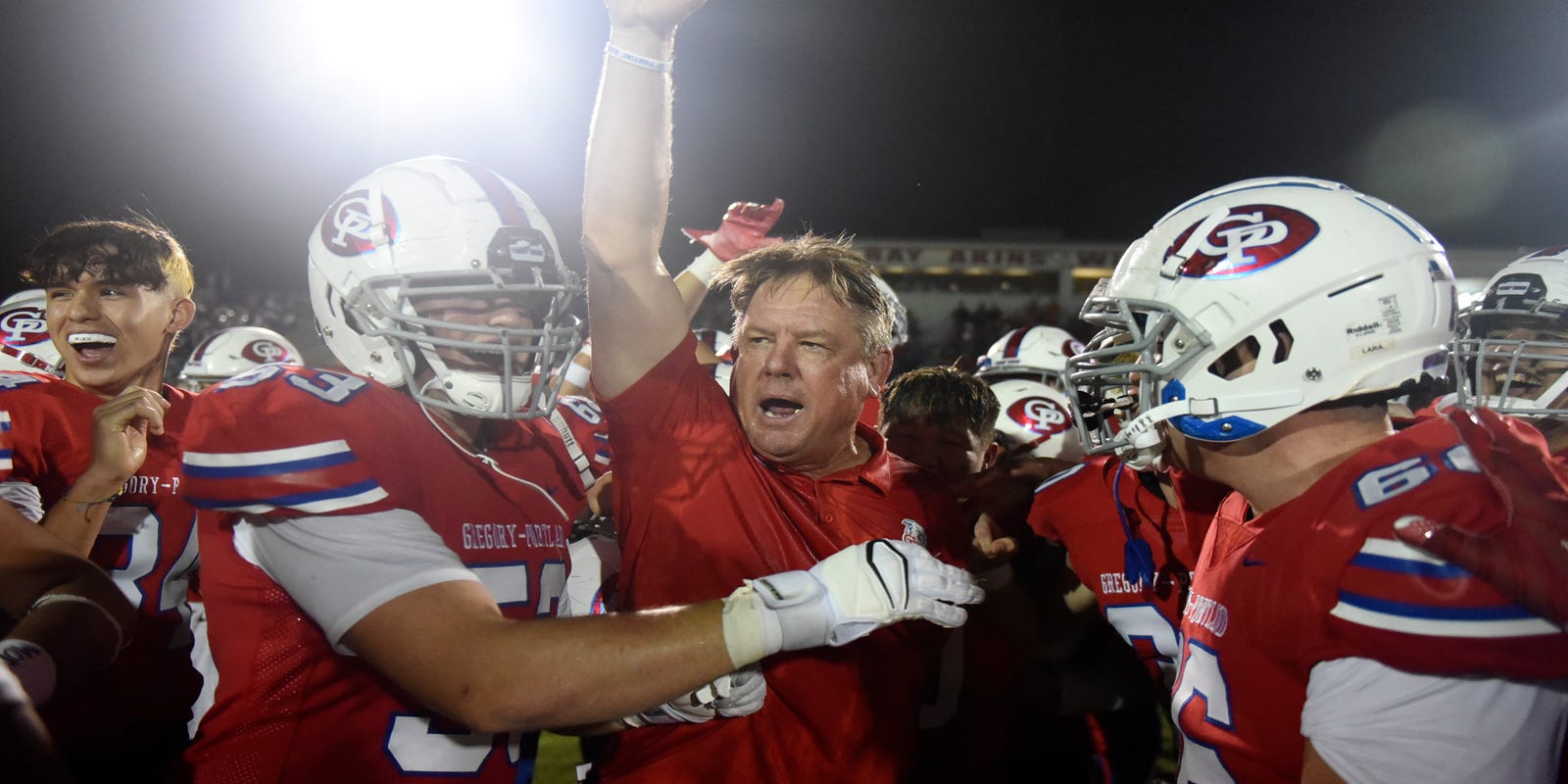 CallerSports's tweet card. Gregory-Portland head football coach Brent Davis called being asked to serve the Texas High School Coaches Association as president "overwhelming."