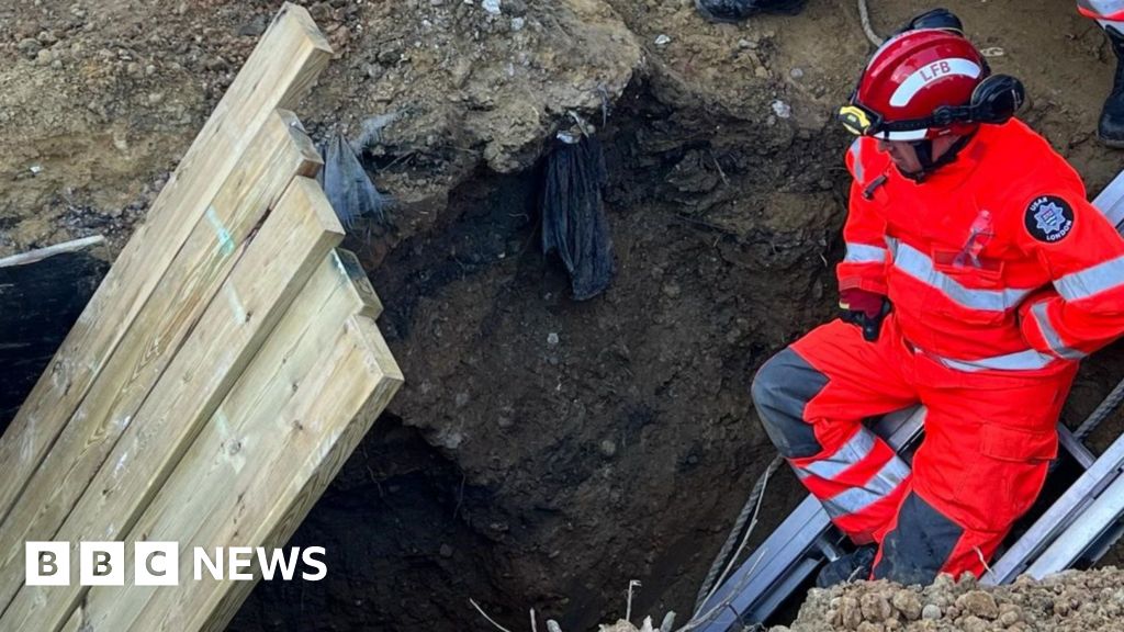 GuillermoRein's tweet card. The brigade says it has saved people from places including a hole in the ground, cars and a cat flap.