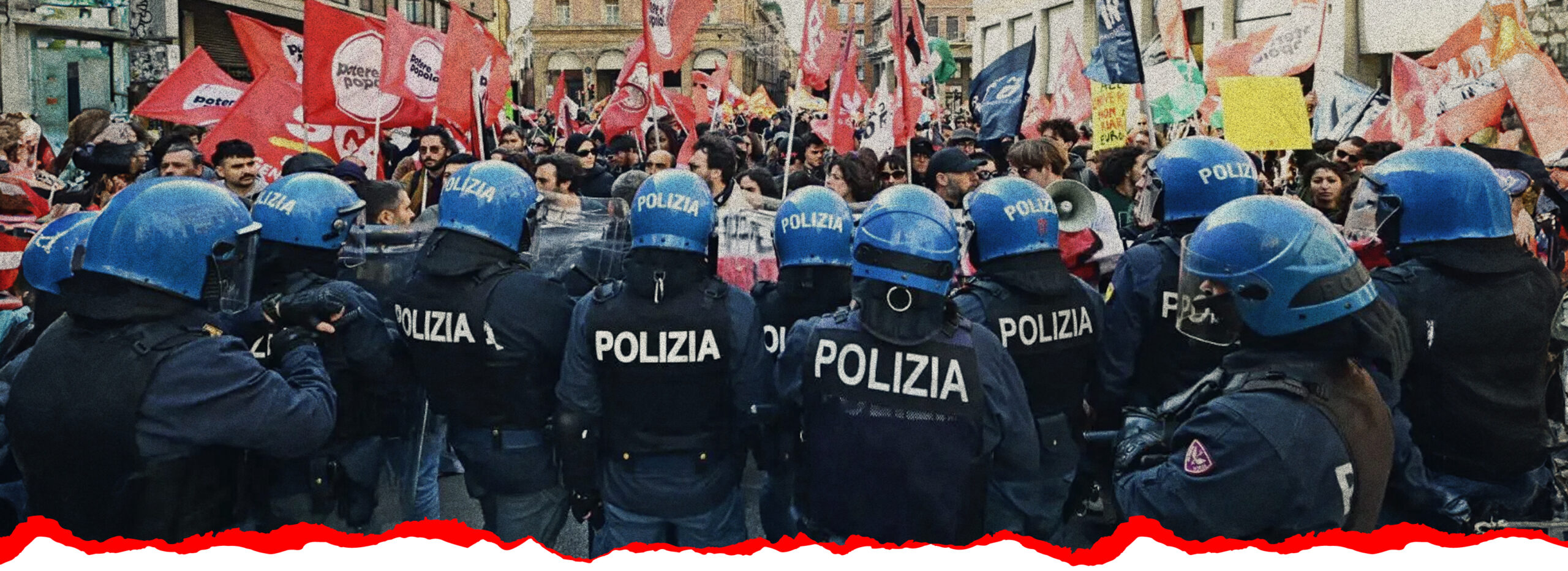 JacobinItalia's tweet card. Spionaggio, infiltrazioni, criminalizzazione del dissenso: la destra ha un problema con la società civile e i suoi movimenti. Ne parliamo con Giuliano Granato di Potere al popolo