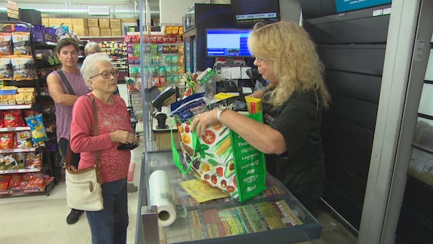 Travisdhanraj's tweet card. An annual report on food prices in Canada is predicting more pressure on grocery costs in the coming year — but also noted that some increases in 2024 weren't as bad as previously predicted.