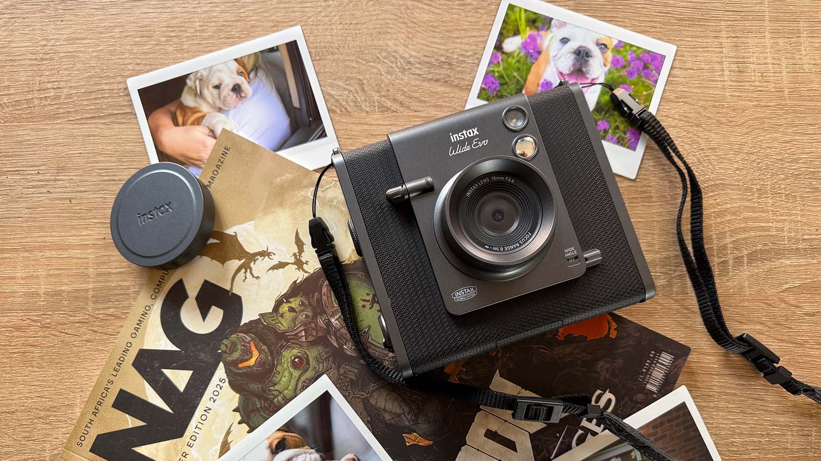 nagcoza's tweet card. Instax Wide EvoPRICE:R7,295COST PER PRINT:R19.75LENS:f = 16 mm (35mm film equivalent)SHUTTER:1/4 second to 1/8000 second (automatic switching)APERTURE:F2.4SELF-TIMER:Approximately 2 seconds /...
