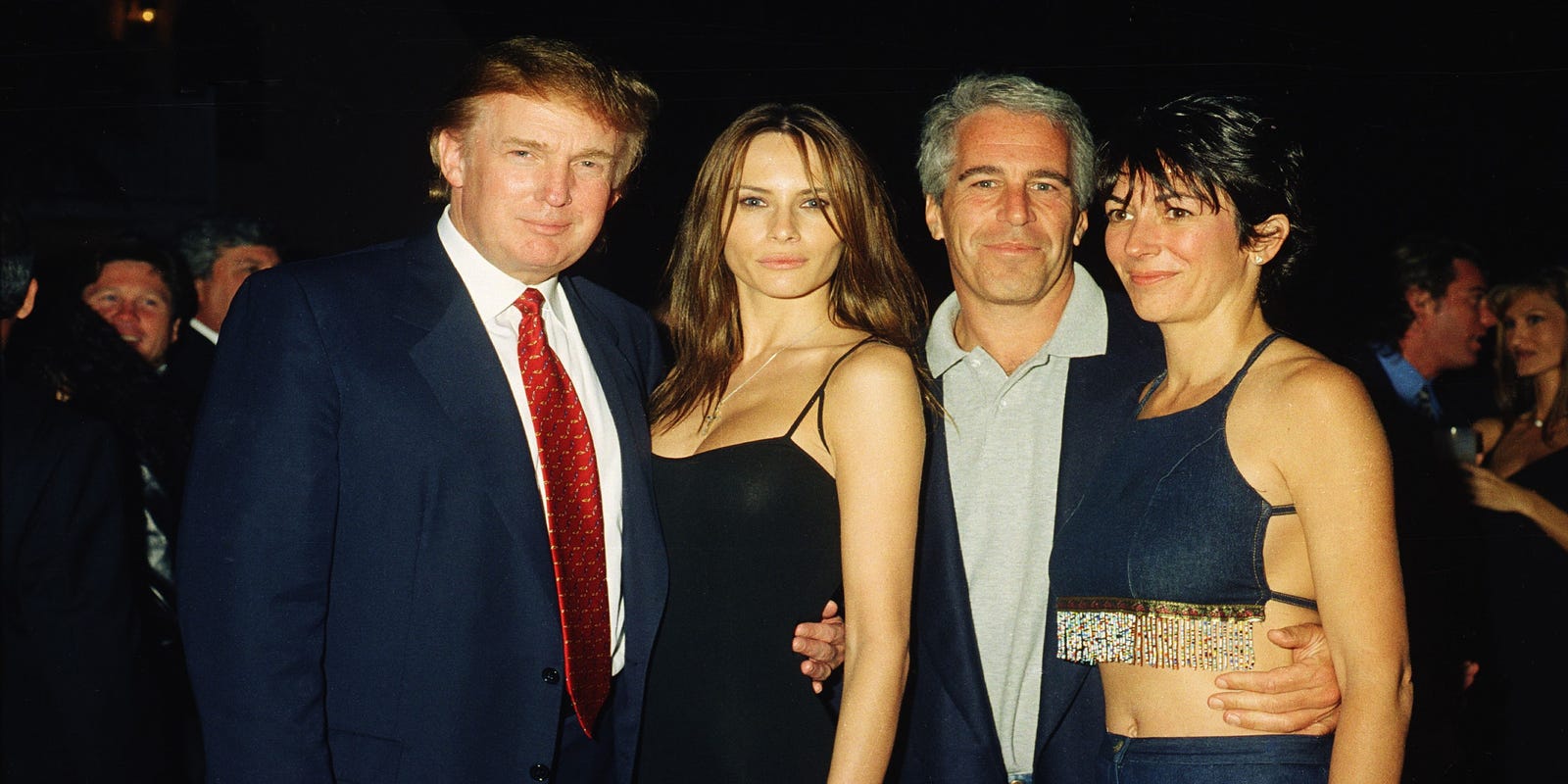 sarahdwire's tweet card. Donald Trump and Jeffrey Epstein partied together for more than a decade. One became president, the other died in jail.