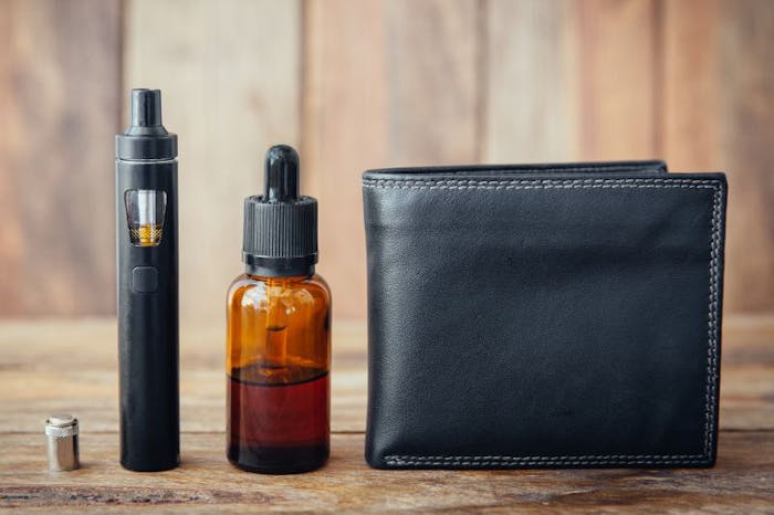 Vaping360's tweet card. A look at the price of vapes in 2024 of the various categories most important to beginners and smokers looking to quit.