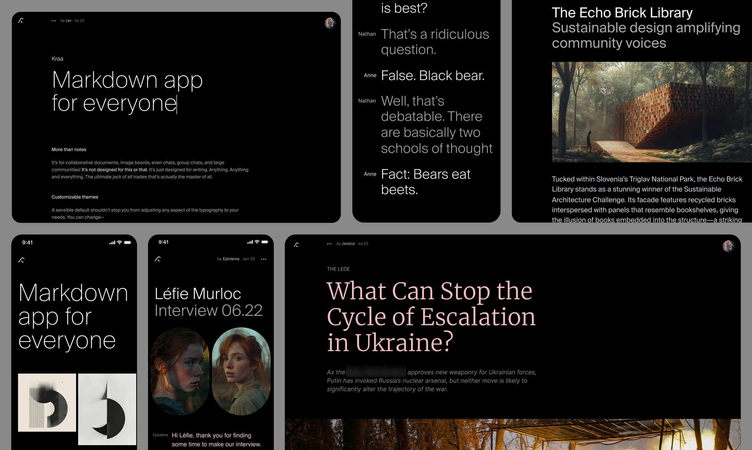 BetaList's tweet card. The writing app for everything