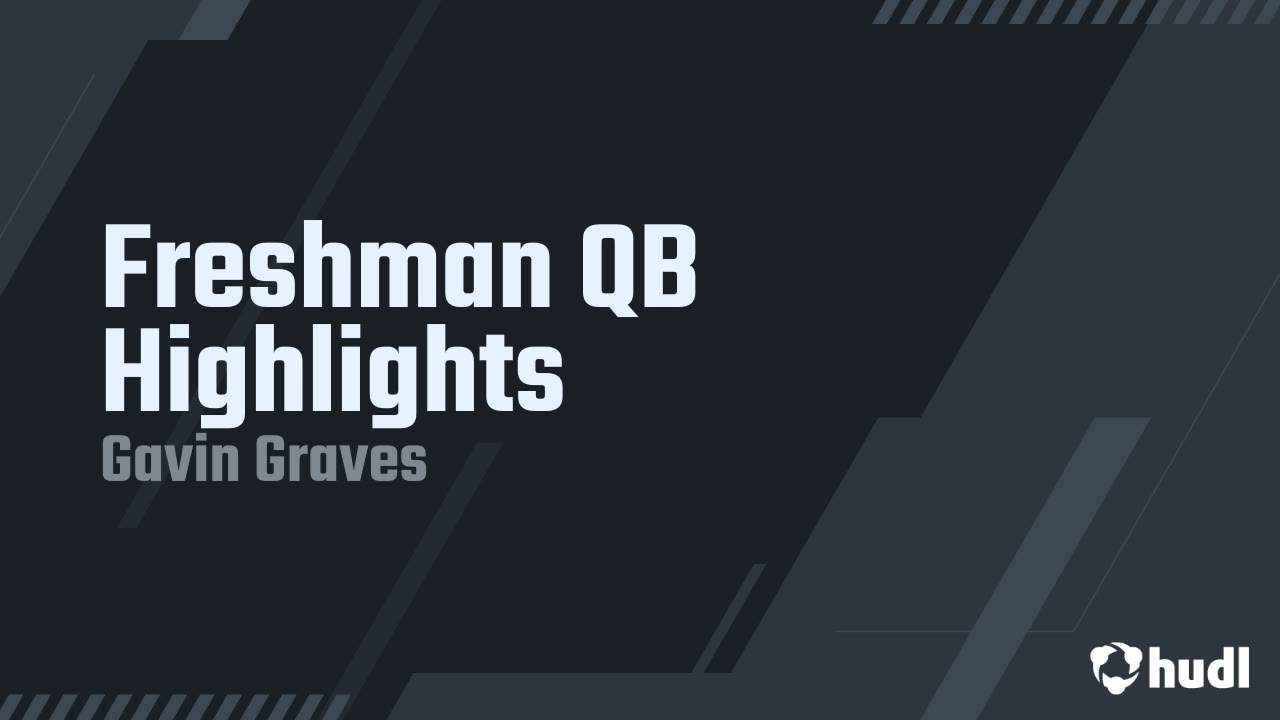 gaving2028's tweet card. Freshman QB Highlights