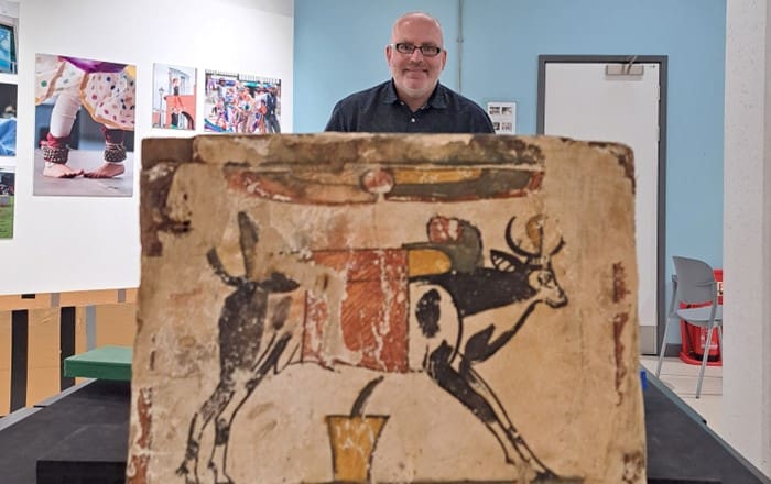 Bennu's tweet card. The Wolfson Foundation has awarded a £100,000 grant to the Egypt Centre at Swansea University. The Wolfson Foundation’s funding for museums and galleries aims to improve the display and interpretat...