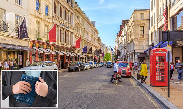 Tenerifediver's tweet card. The organised gangs were seen raiding London stores including Ralph Lauren, John Lewis and Liberty before heading back to their taxpayer-funded Holiday Inn.