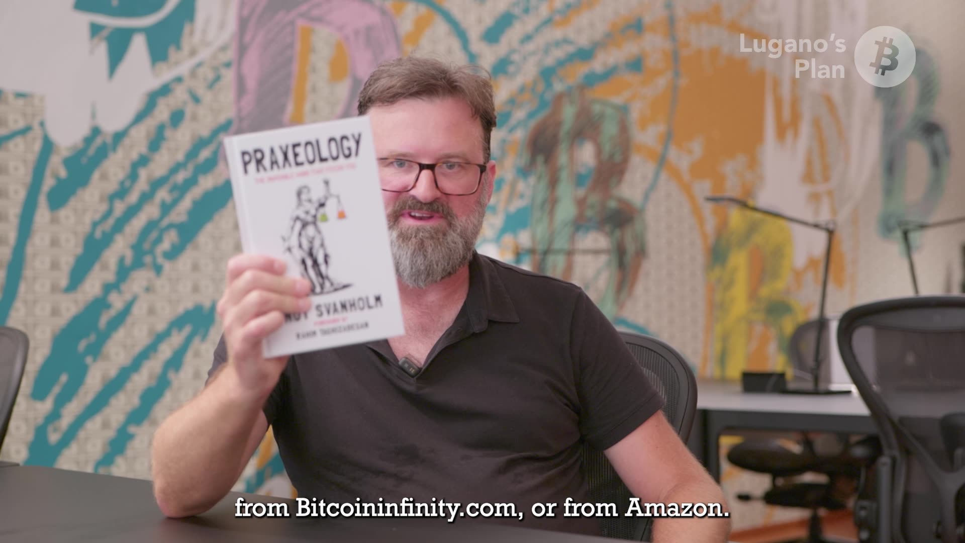 pow_space's tweet card. Renowned Bitcoiner and author Knut Svanholm stopped by PoW space in Lugano to give an exclusive lecture on Praxeology, the science of human action. 📚 Knut introduces the latest edition of his book on