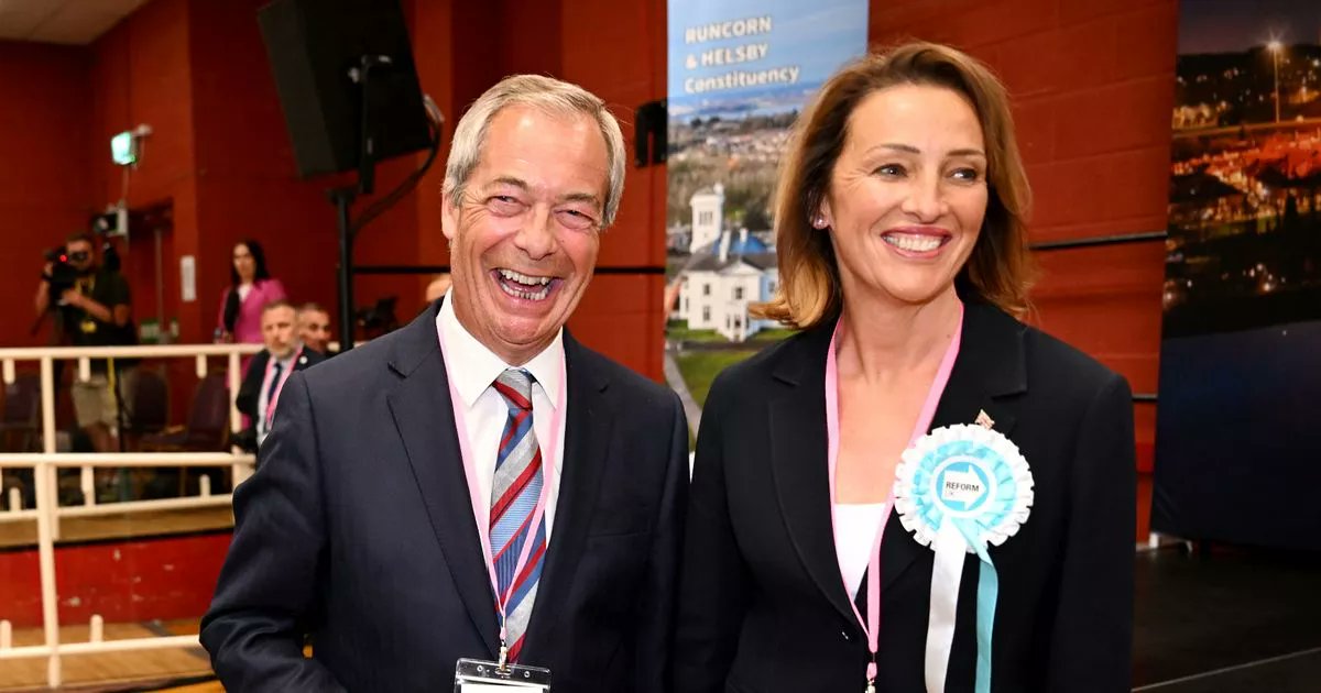 LiamThorpECHO's tweet card. Seismic victory for Nigel Farage's Party who overturn 15,000 vote majority to land huge blow to Prime Minister Keir Starmer after dramatic recount