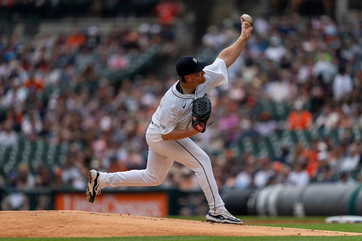 bobszy's tweet card. Detroit Tigers score: Dietrich Enns threw five scoreless innings in the first MLB appearance since 2021 for the former CMU pitcher in an 8-0 win.