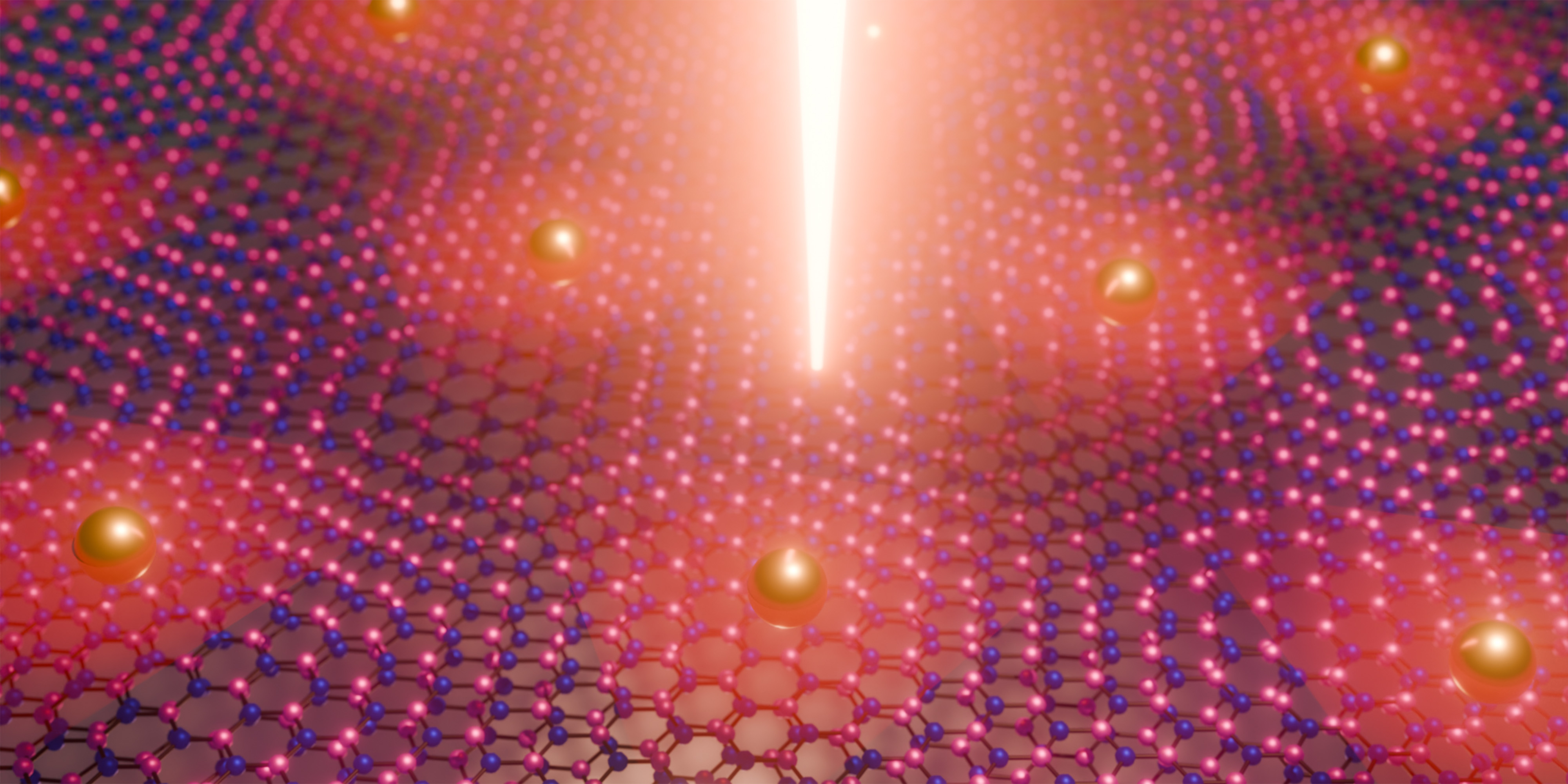 ETH's tweet card. Forschende der ETH Zürich haben ein Verfahren entwickelt, mit dem sich Elektronen-Wechselwirkungen in einem Material leichter untersuchen lassen. Dazu erzeugen sie mit Hilfe eines Moiré-Materials aus...