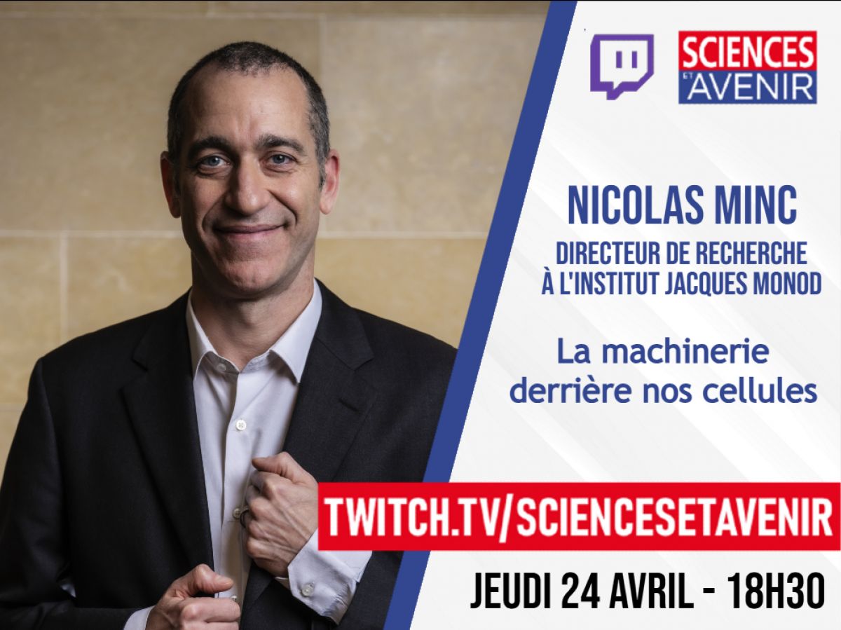 Fondation_BS's tweet card. Ce mercredi 24 avril à 18h30, Sciences et Avenir vous donne rendez-vous en direct sur Twitch pour un nouveau live dédié à la cellule, en compagnie de Nicolas Minc, directeur de recherche CNRS à...