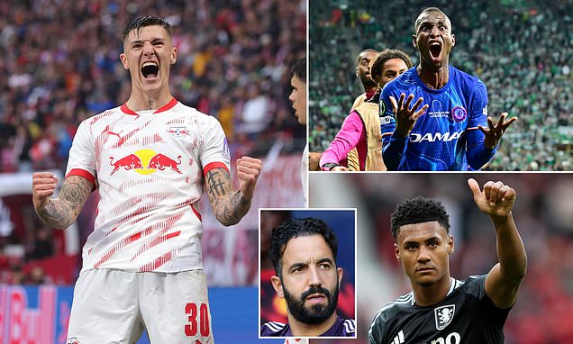 ChrisWheelerDM's tweet card. MAN UNITED CONFIDENTIAL: As it stands, United simply cannot afford to enter the bidding for Alexander Isak, Benjamin Sesko or Nicolas Jackson.