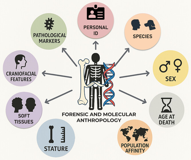 NYASciences's tweet card. Forensic anthropology has grown into a vital discipline for the identification of human remains when conventional methods fail. Molecular anthropologists, skilled in analyzing degraded DNA, can...
