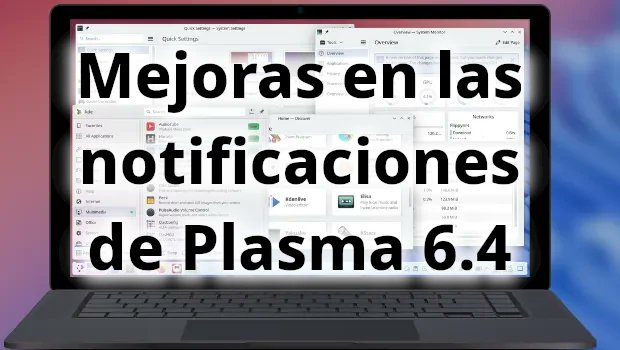 KDE_Blog's tweet card. Mejoras en las notificaciones de Plasma 6.4, una parte fundamental de cualquier entorno de trabajo moderno.