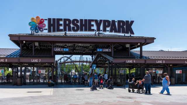 KCCINews's tweet card. A 9-year-old child has died after an incident at Hersheypark’s water park in Pennsylvania. Here’s the latest.