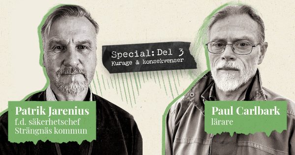 kvartalet's tweet card. Paul och Patrik agerade i varsin svår situation och förlorade jobben.