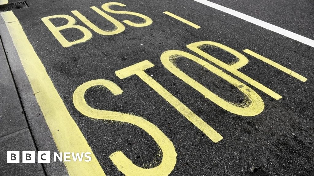 BBCWalesNews's tweet card. Torfaen Borough Council has put the signs on posts at bus stops across the borough ahead of patrols.