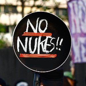 DivestPHL's tweet card. Nuclear Disarmament - Peace Action