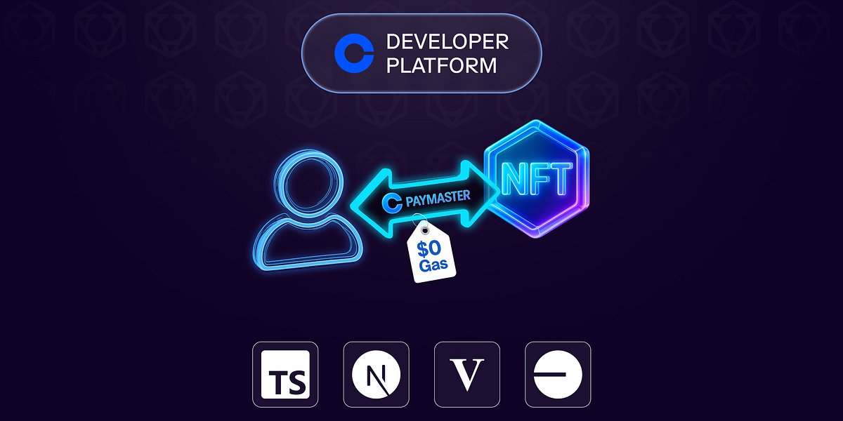 heimlabs's tweet card. A step-by-step walkthrough for building gasless flows with Paymasters and OnchainKit on Base.
