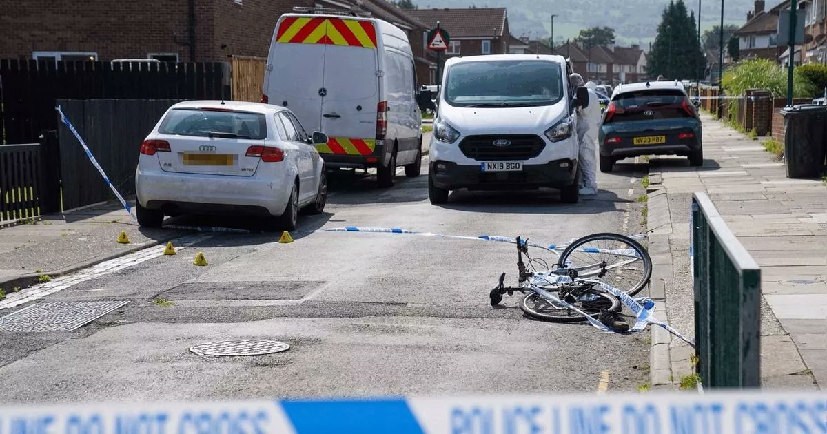 TeessideLive's tweet card. Police are on the scene in Grangetown where the man was assaulted by people believed to be on quad or dirt bikes