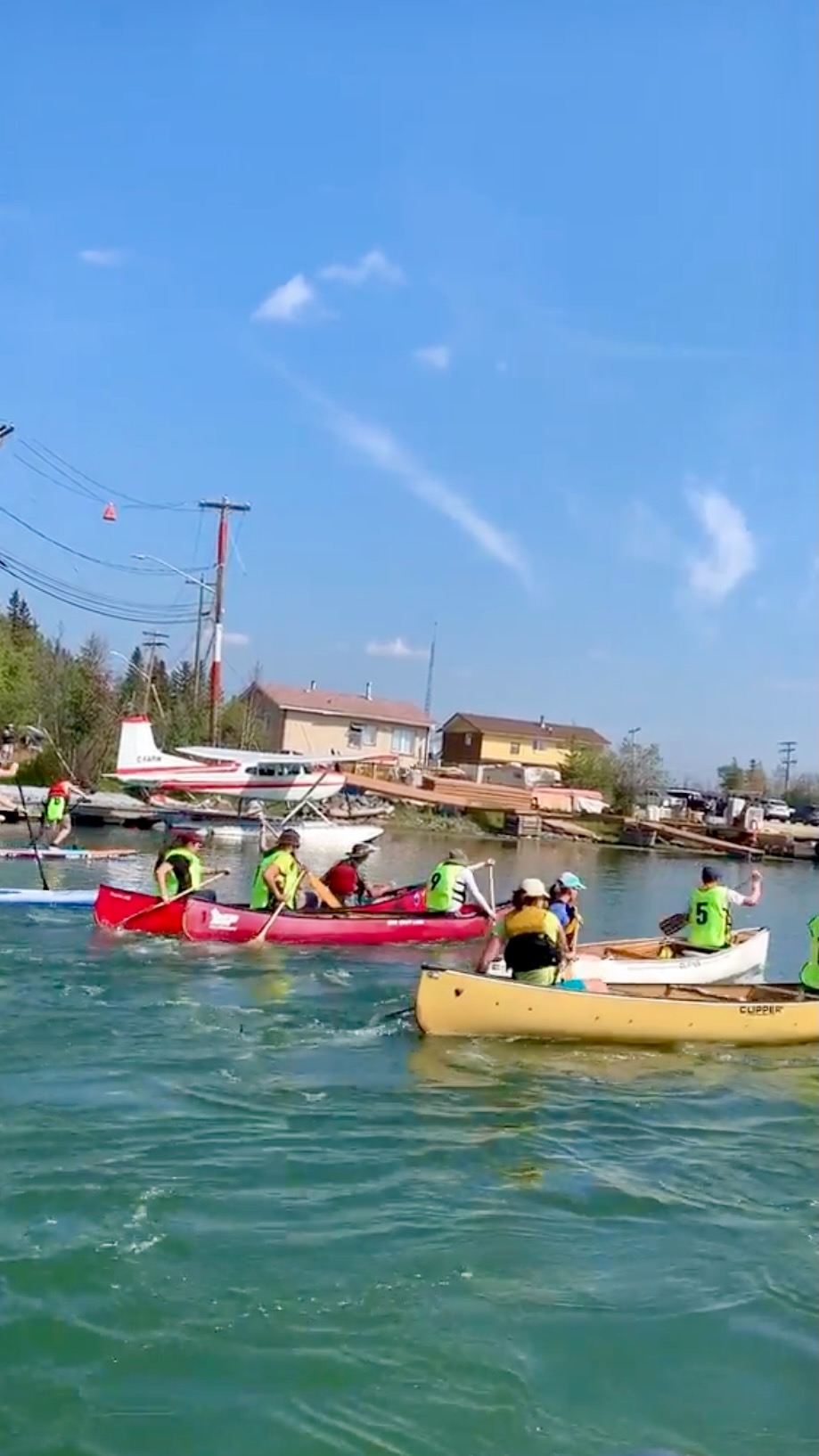 CabinRadio's tweet card. A paddle race, bike parade and floatplane rides are part of this year's Old Town Ramble & Ride from August 1-3 in Yellowknife. Get the details.