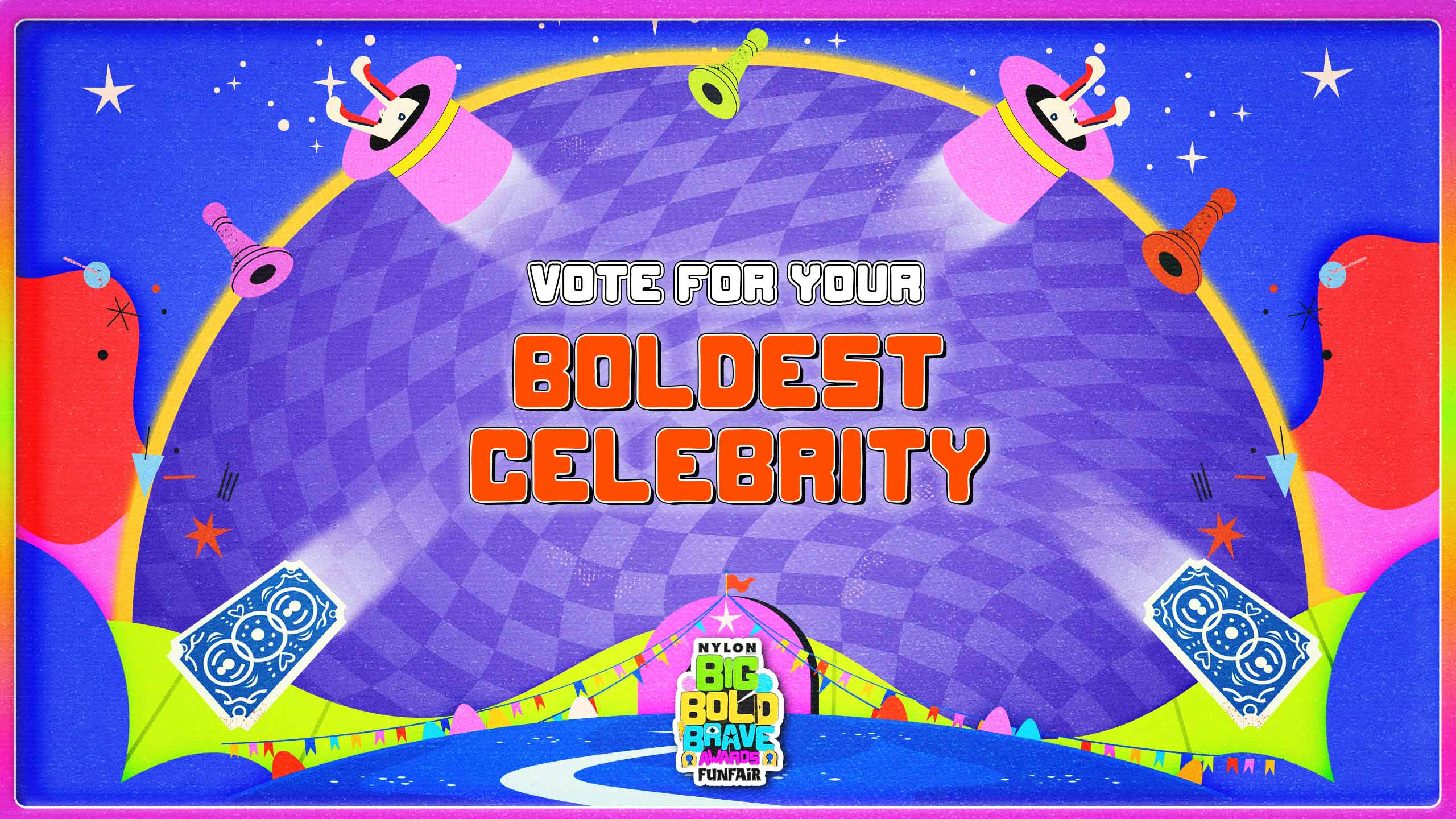 nicsclbr's tweet card. Vote here for Boldest Celebrity.