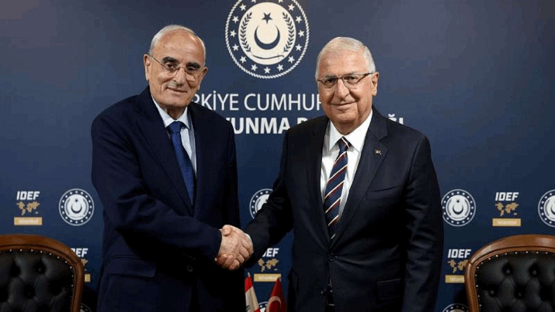 LBCI_News_EN's tweet card. Lebanon and Turkey discuss military cooperation in Istanbul meeting
