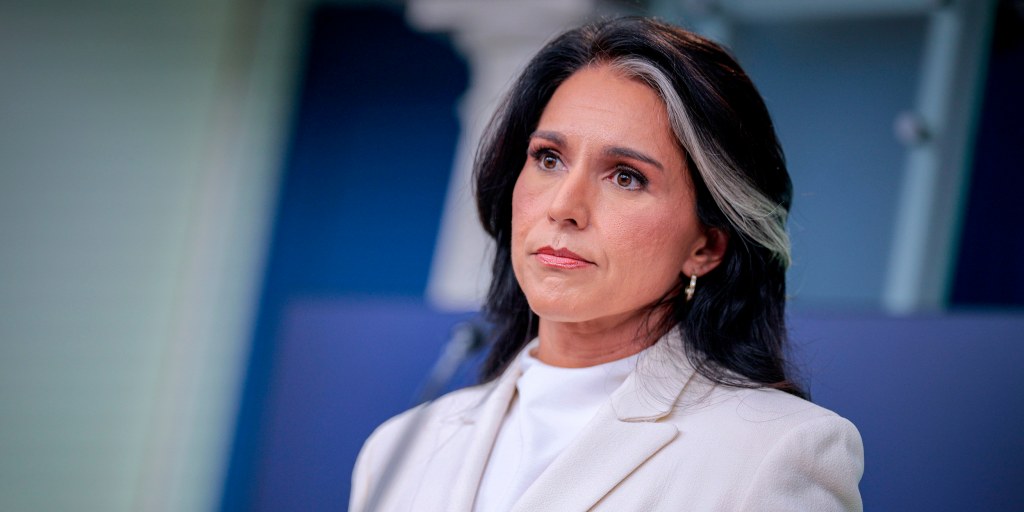 IfSixWere9's tweet card. Gabbard is scrambling to find red meat for the base.