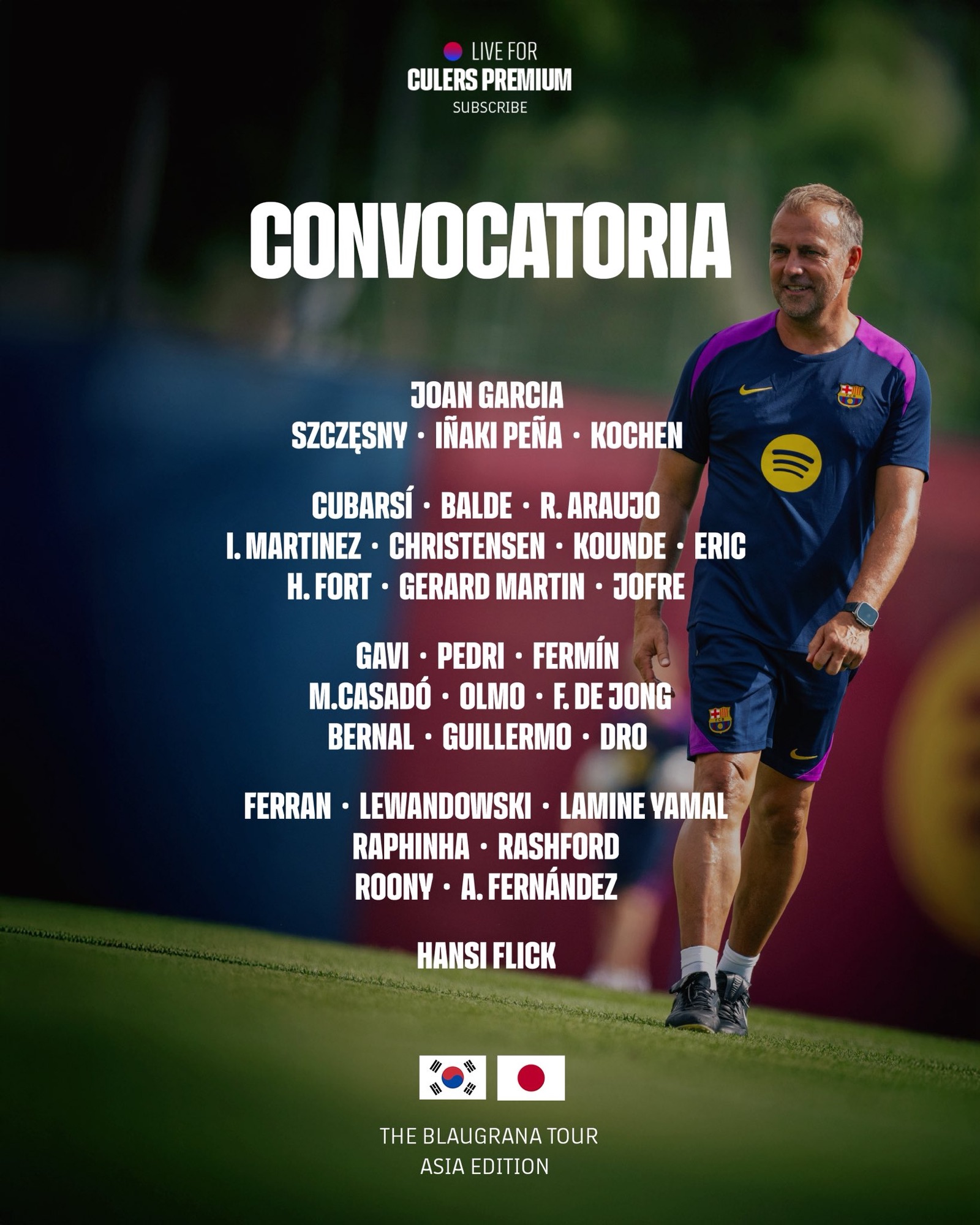 LaCasaDelCuler's tweet card. El FC Barcelona ya ha puesto rumbo a Asia para disputar su esperada gira de pretemporada 2025/26, que este año llevará al conjunto azulgrana