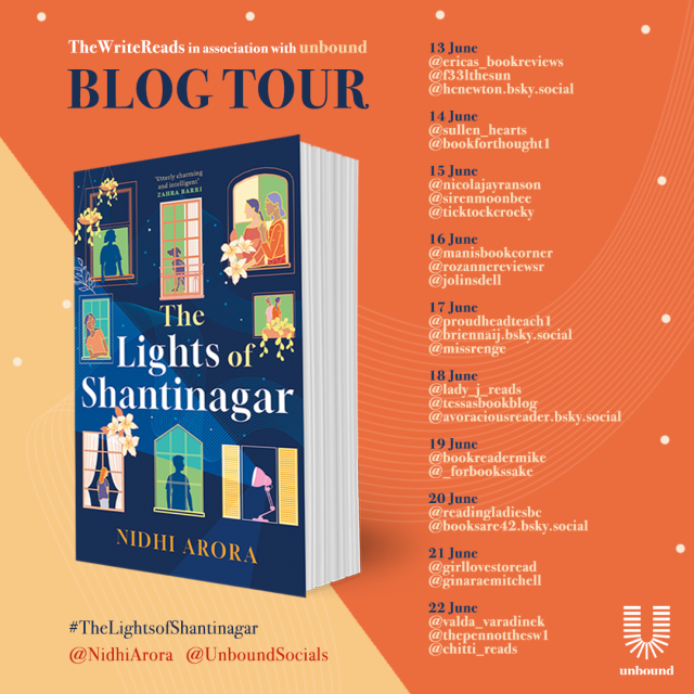 tessasbookblog's tweet card. Ultimate Blog Tour Feature Step into the warm, observant, and utterly absorbing world of The Lights of Shantinagar, a contemporary family saga that shines a thoughtful light on love, logic, and tra…