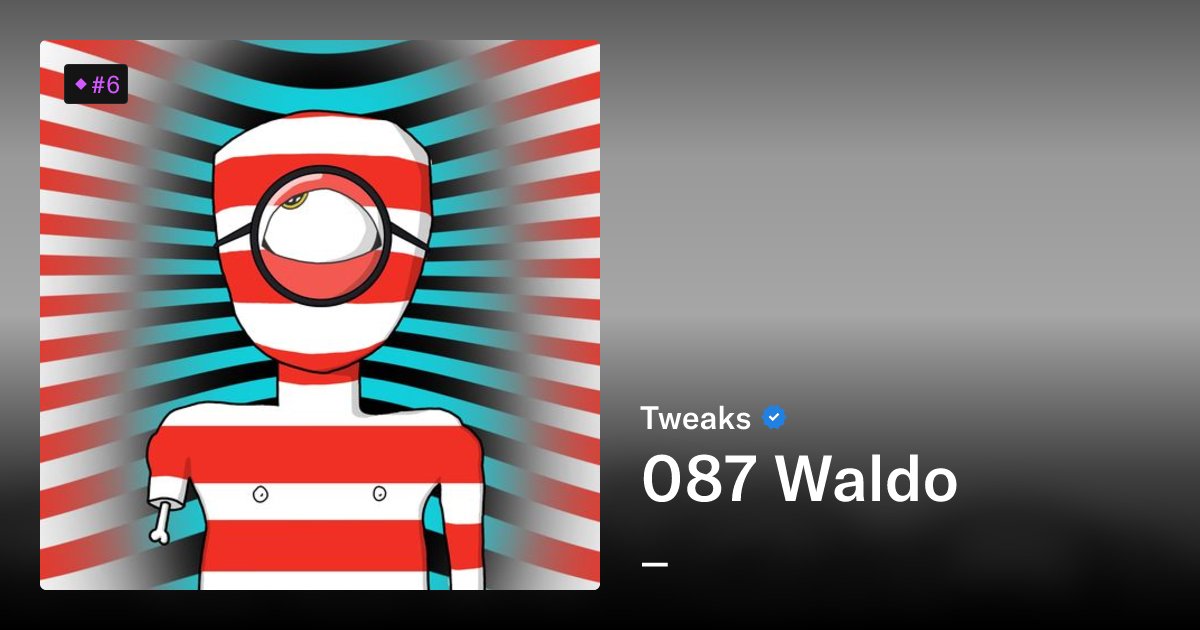 TwistedTweakNFT's tweet card. The genesis Tweak collection. 100 hand drawn Tweaks each with their own unique story to represent the human struggle. The 100 Tweaks will remain the backbone of the Tweak universe. The generative...
