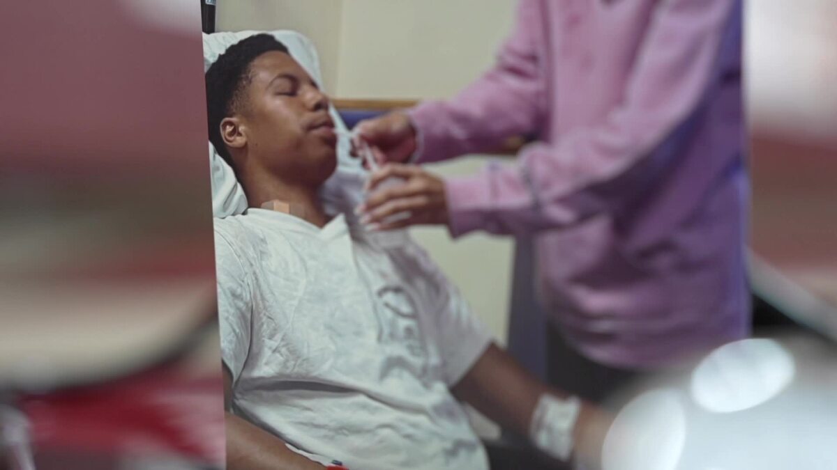 CBS6SportsSean's tweet card. What started as a normal day in the gym for Thomas Dale High School athlete Dex Richardson ended up changing his life.