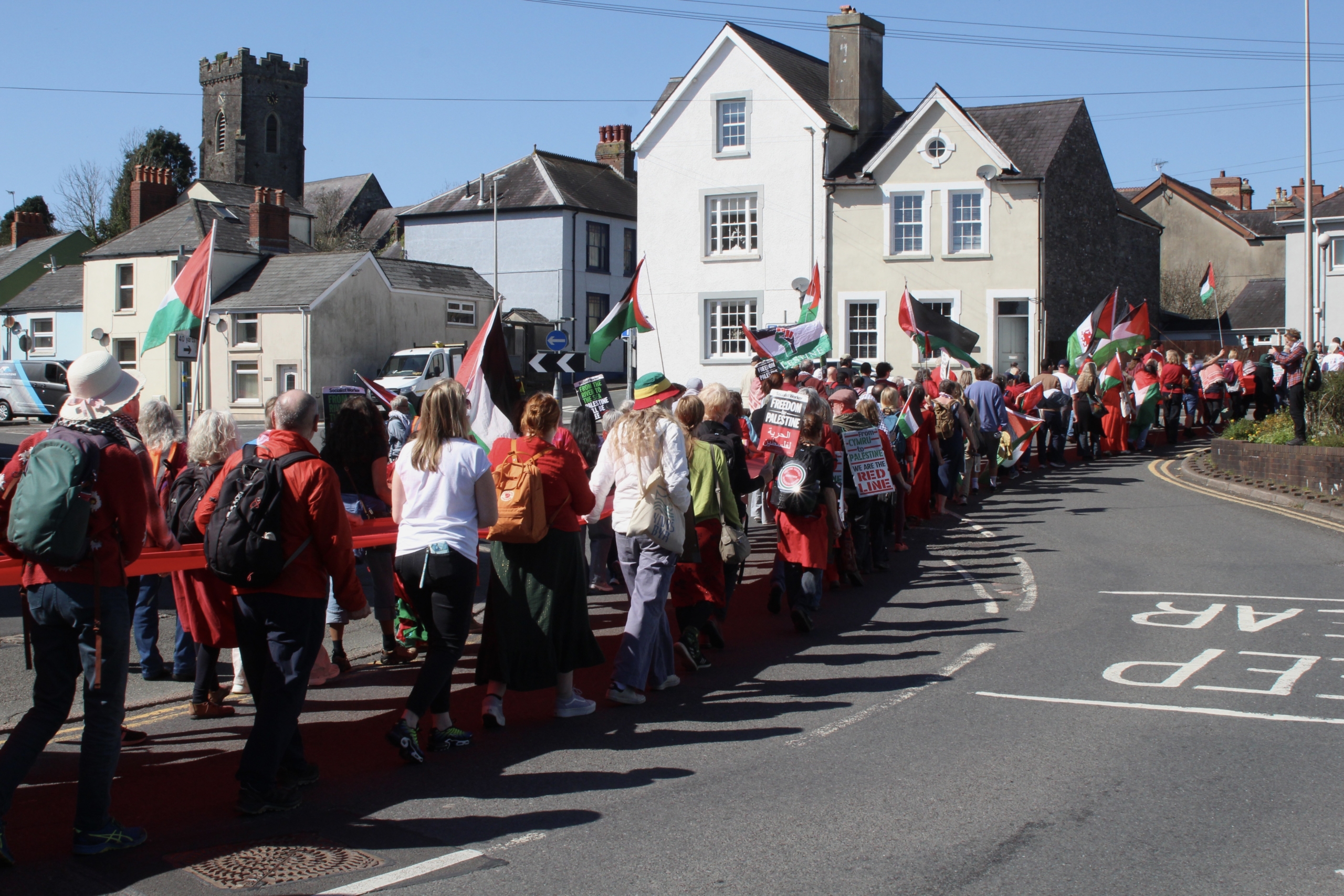 voice_cymru's tweet card. The organiser’s of a major pro-Palestine protest in Aberystwyth have said that “Wales will not be silent in the face of genocide” as they expect hundreds to march through the town on Saturday.  Cover...