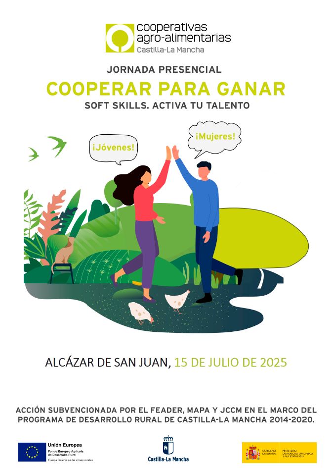 CoopAgroCLM's tweet card. Cooperar para ganar - Alcázar de San Juan - Agroalimentarias CLM