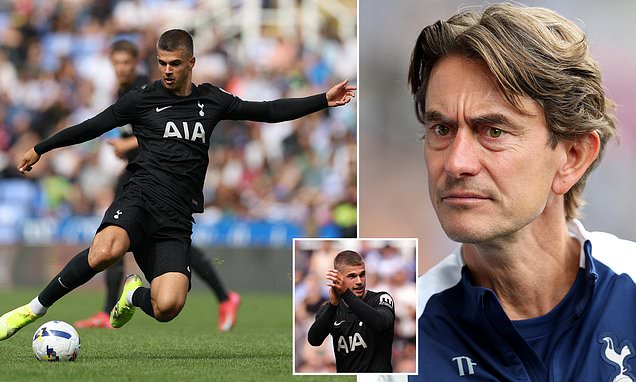 Daily_Hotspur's tweet card. A host of Bundesliga clubs are said to be interested in Spurs's highly-rated wonderkid Luka Vuskovic, who signed for the club in 2023 but has spent the last two seasons on loan.