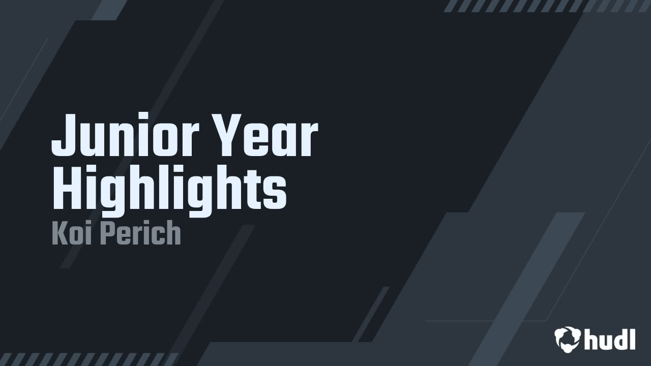 koiperich3's tweet card. Junior Year Highlights