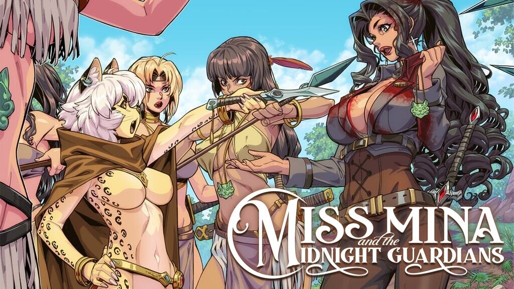 funtime_go's tweet card. Check out Miss Mina and the Midnight Guardians: Golden Jaguar on BackerKit!